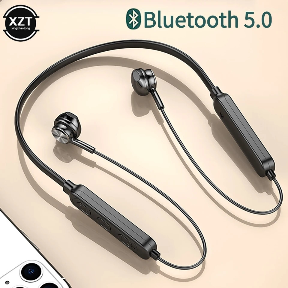 Bluetooth slušalice magnetne wireless bežične roze i crne