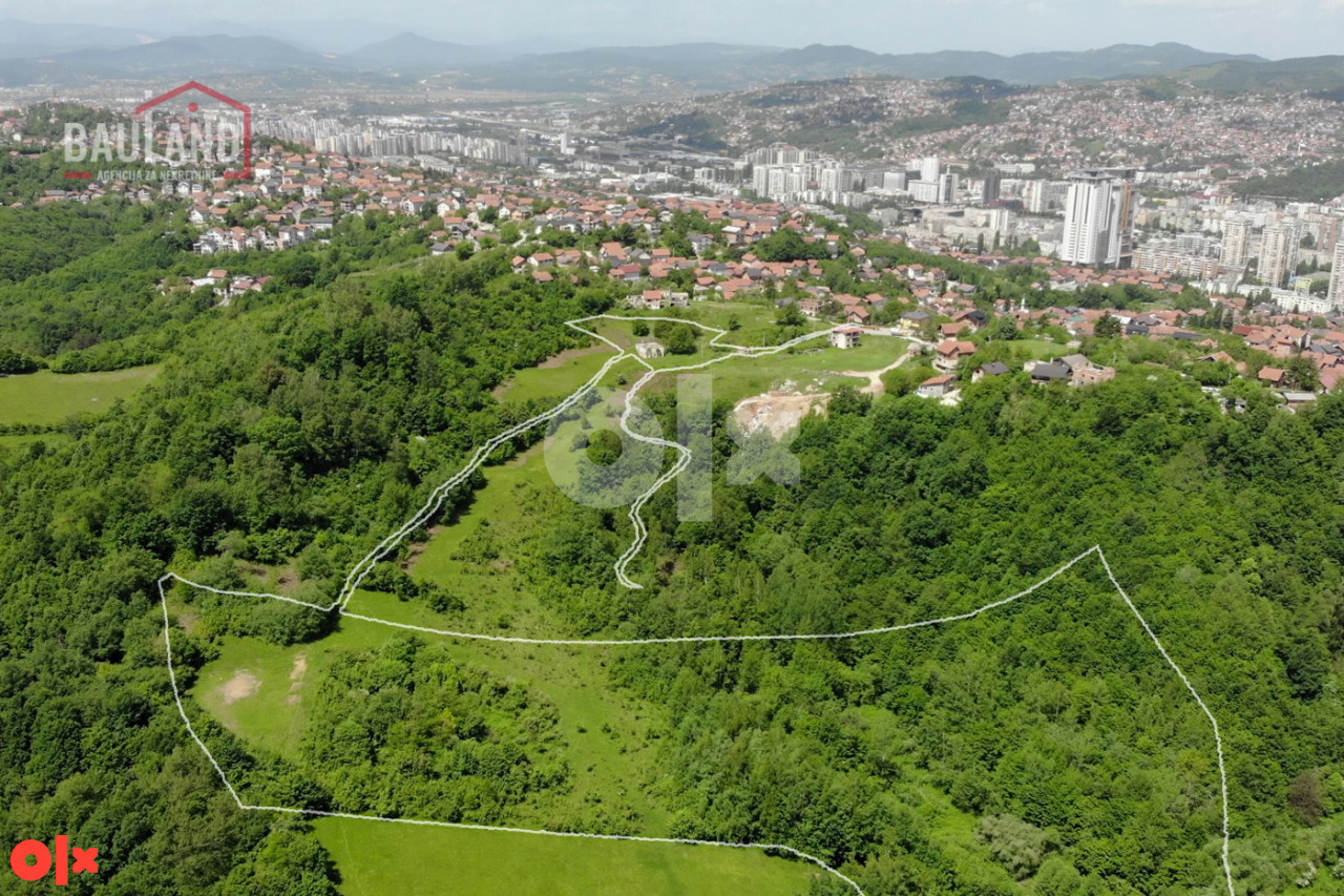 BAULAND/ Atraktivno zemljište 28000m2/ Vraca, Sarajevo 3