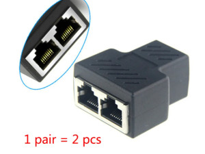 Mrezni ethernet RJ45 spliter adapter hub razvodnik