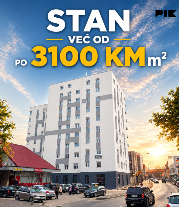 53.94m2/3-room apartment/NEW BUILDING/Centre/Craft/Kiseljak