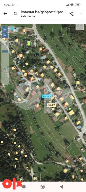 Zemljište Hadžići ljubovčići Šavnici 3