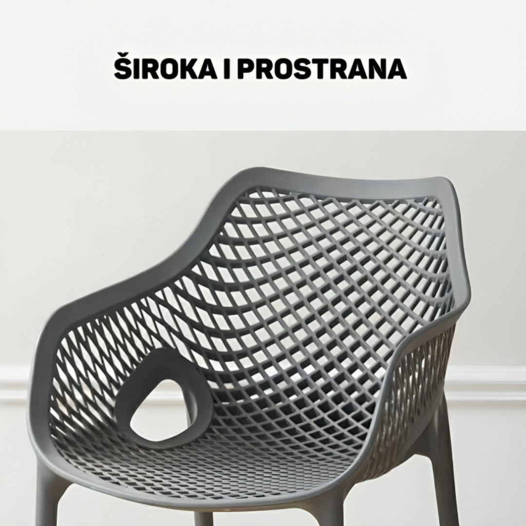 GIGA.BA JUNO BAŠTENSKA VRTNA STOLICA FH-44 VIŠE BOJA