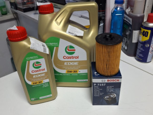 CASTROL 5W30 PLUS FILTER GOLF 7 PASSAT B8