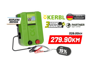 Kerbl električni pastir Titan Duo 3000