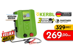 Kerbl električni pastir Titan Duo 3000