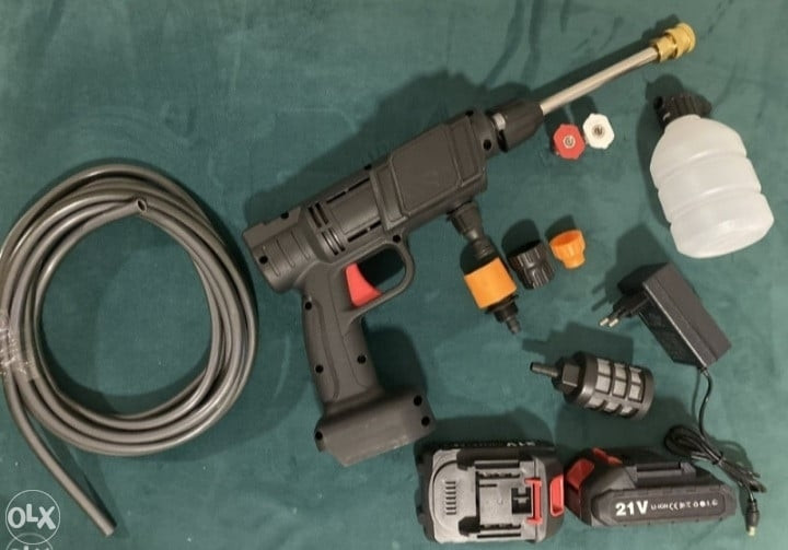 BEZICNI PERAC AKU VAP ZA PRANJE AUTA AUTOMOBILA AUTO PISTOLJ - Za pranje i  ienje - OLX.ba