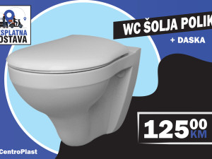 WC ŠOLJA Viseća konzolna