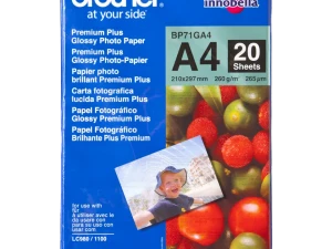 FOTO PAPIR BROTHER PREMIUM GLOSSY A4,20list,260gr,BP71GA4
