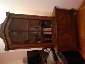 DRVENA KOMODA-KAO NOVA-UNIKATNA