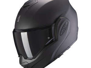 Kaciga Scorpion EXO TECH EVO crna mat flip back