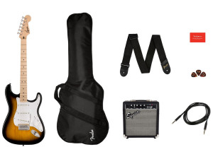 Fender Squier Strat 2TS set gitara-pojačalo