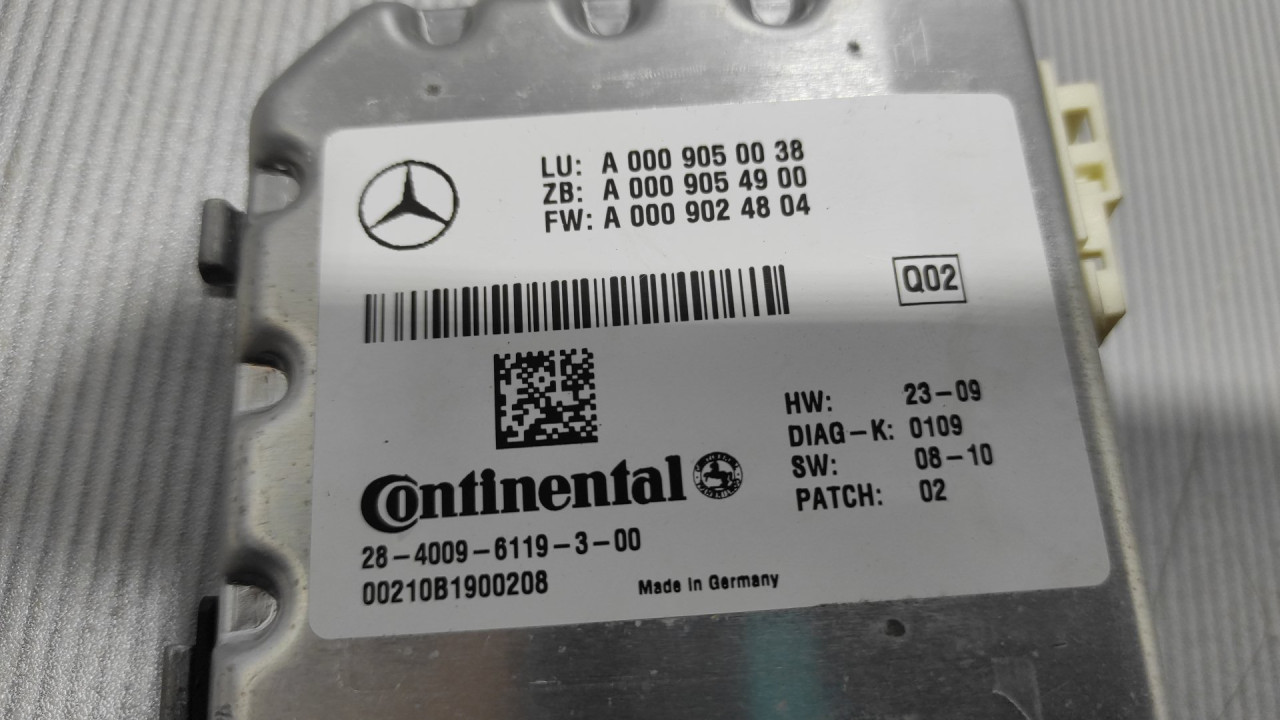 ELEKTRONIKA MODUL MERCEDES C KLASA (W203) > 04-07 A0009