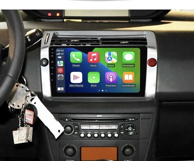 Android GPS Navigacija Citroen C4 CarPlay, AndroidAuto