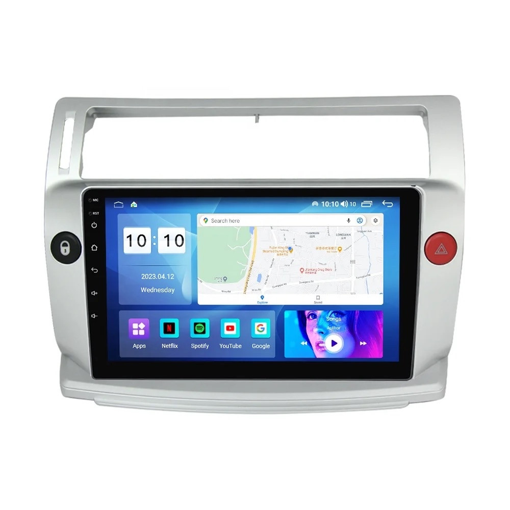 Android GPS Navigacija Citroen C4 CarPlay, AndroidAuto