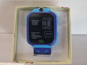 Djeciji pametni sat Q12 plavi