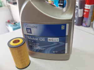 ULJE OPEL GM 5W30 PLUS FILTER OPEL