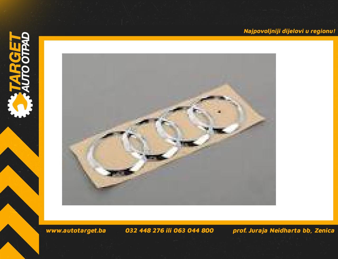 DIJELOVI 8U08537422ZZ PREDNJI ZNAK AUDI Q3 2,0 TDI
AQ3