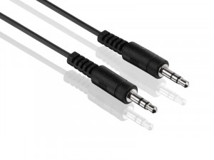 Audio AUX kabal 3.5mm-3.5mm 1m