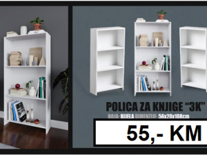 Polica za knjige 3K