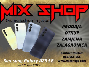 Samsung Galaxy A25 8/128GB 5G *Novo*Garancija*Zamjena* 8GB Ds