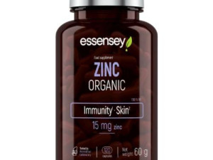 ESSENSEY ORGANIC ZINC 120CAPS - cink