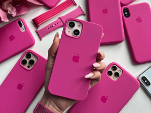 Silikonska maska iPhone 13 Mini Pomogranate ORIGINAL