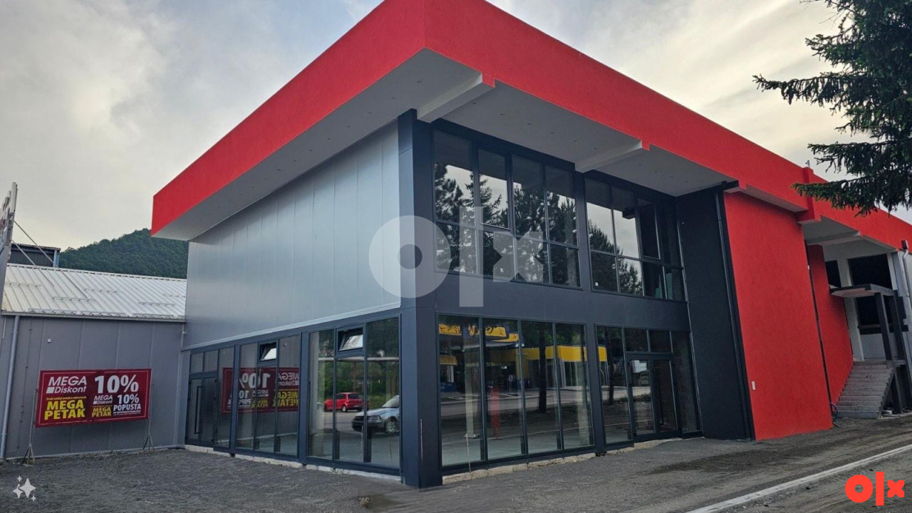 IZNAJMLJUJE SE POSLOVNI PROSTOR 500 m2 - ŽEPČE