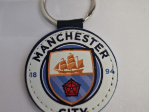 Privjesak Manchester City kožni