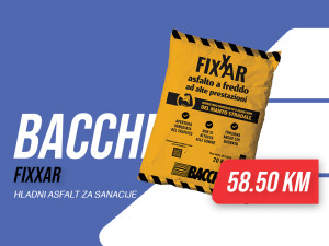 Tondach FIXXAR hladni asfalt u vreći - idealan za sanacije T4