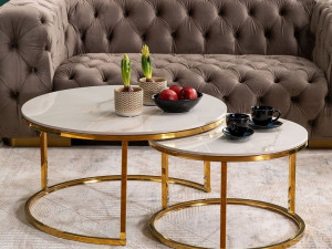 KLUB STO 2/1, KERAMIKA-METAL, ZLATNI  1080172