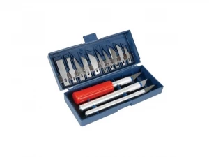 Set skalpera skalpela skalper skalpel nožić 3KOM+nastavci (35129)