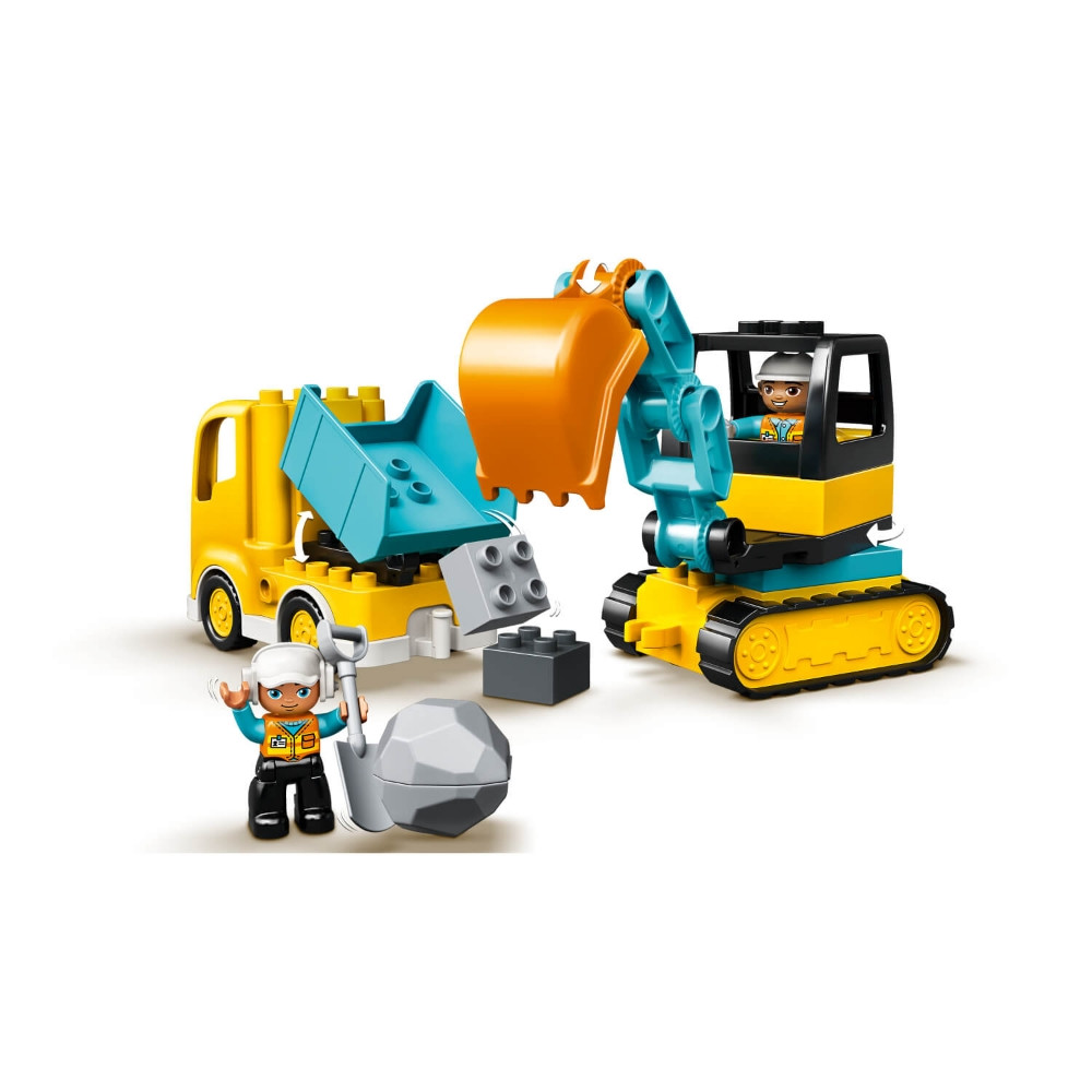 LEGO DUPLO bager i kamion