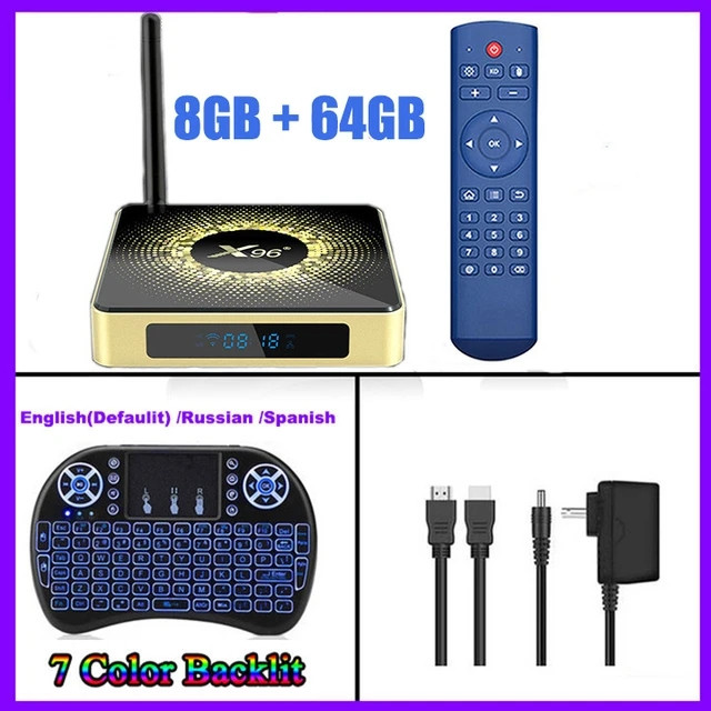 Tv box Amlogic X96 X10 S928X-j 8Gb LPDDR4 Ram najnoviji Tv box!