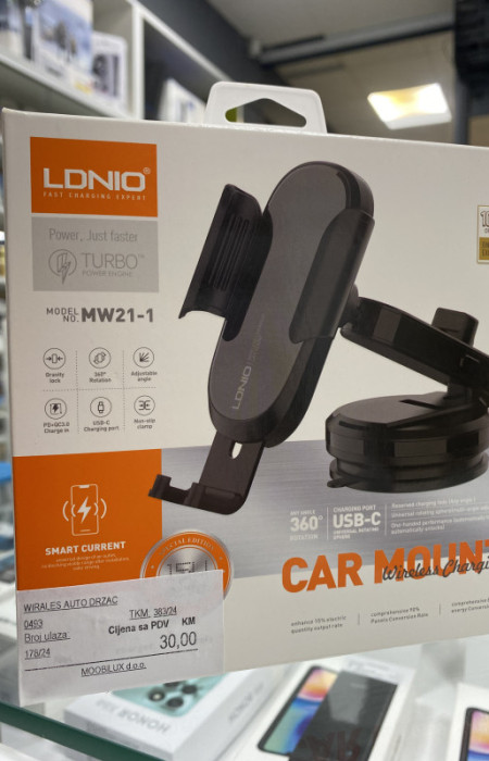 DRŽAČ (WIRELESS PUNJAČ) ZA TELEFON
