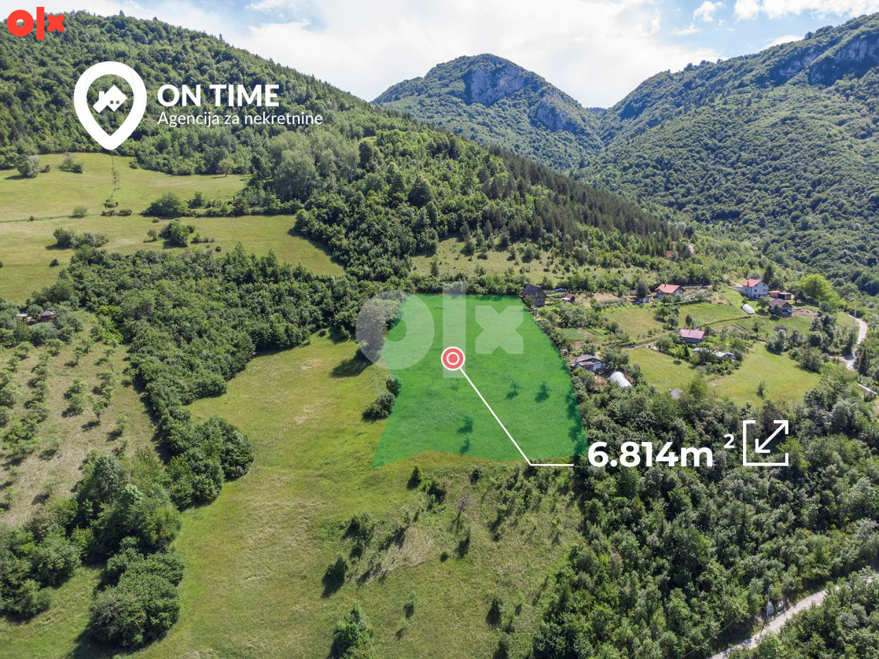 ON TIME prodaje: Zemljište u Sarajevu, Nahorevo, 6814m2 2