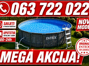 Bazen INTEX GREYWOOD 457x122 CM, 063-722-022 BAZENI