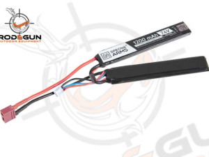 AIRSOFT BATERIJA LIPO 7,4V 1200mAh 15/30C DEANS