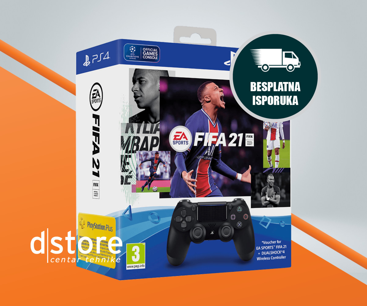 Sony SET Dualshock Controller v2+FIFA 21+FUT VCH dstore Volani