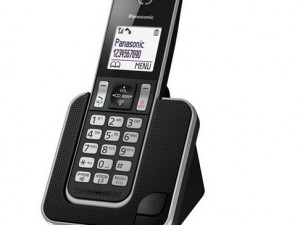 PANASONIC telefon bežični KX-TGD310FXB crni
