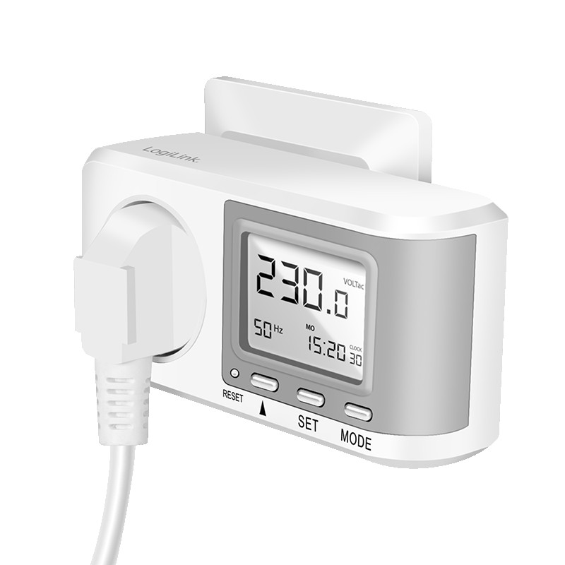 Utičnica mjerenje potrošnje električne energije SAT CO2 40599