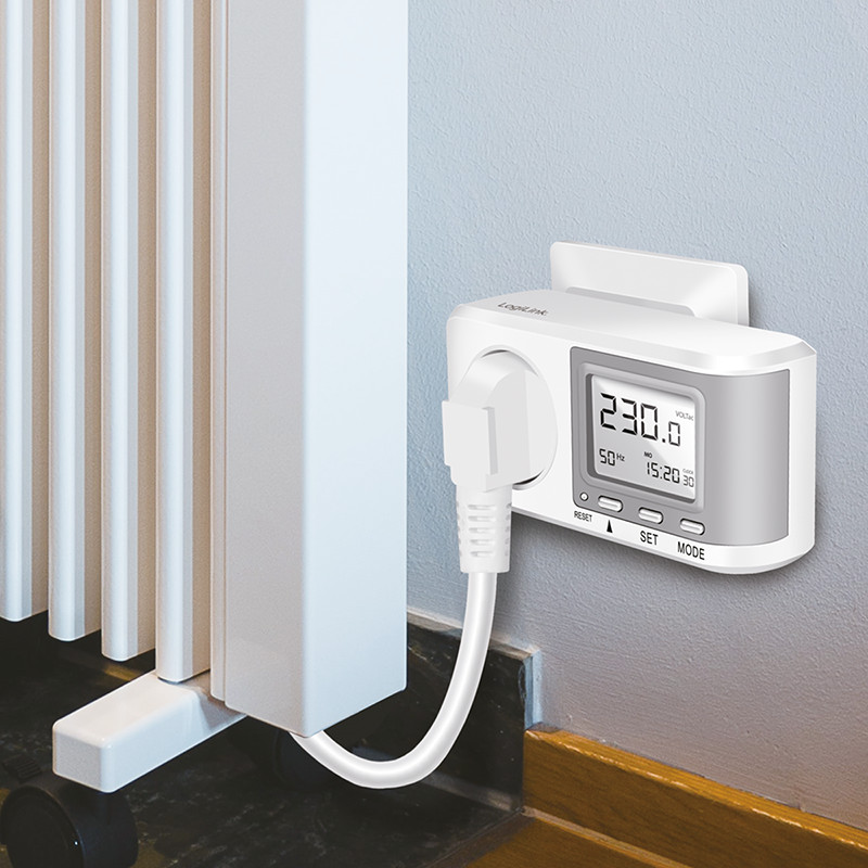 Utičnica mjerenje potrošnje električne energije SAT CO2 40599