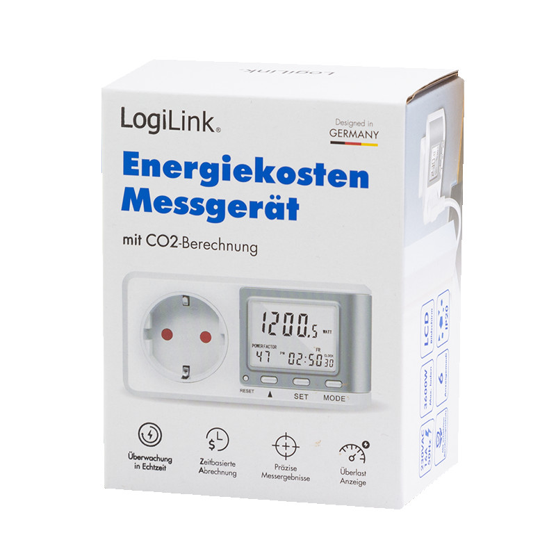 Utičnica mjerenje potrošnje električne energije SAT CO2 40599