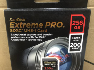 SanDisk SDXC 256GB Extreme Pro 200 MB/s