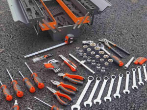 177kom set alata u metalnoj kutiji Harden - 169KM