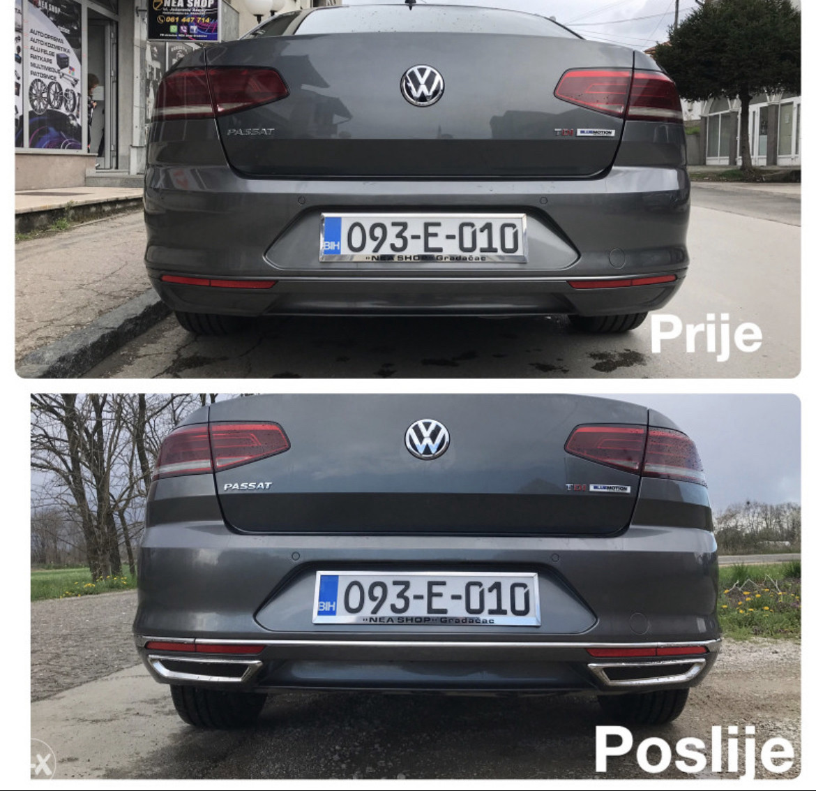Full chrom lajsne Passat 8 Passat B8 HIGHLINE