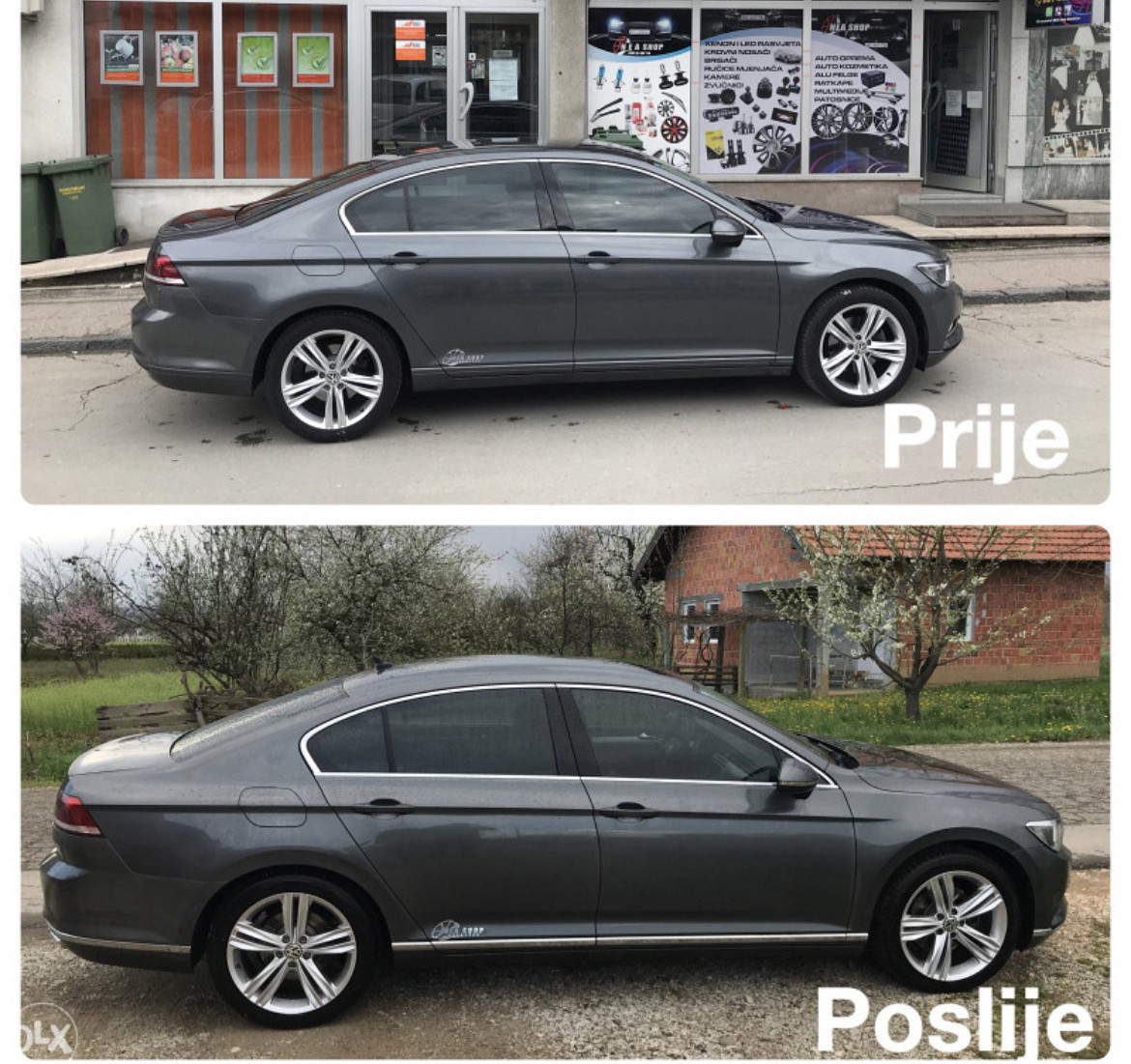 Full chrom lajsne Passat 8 Passat B8 HIGHLINE
