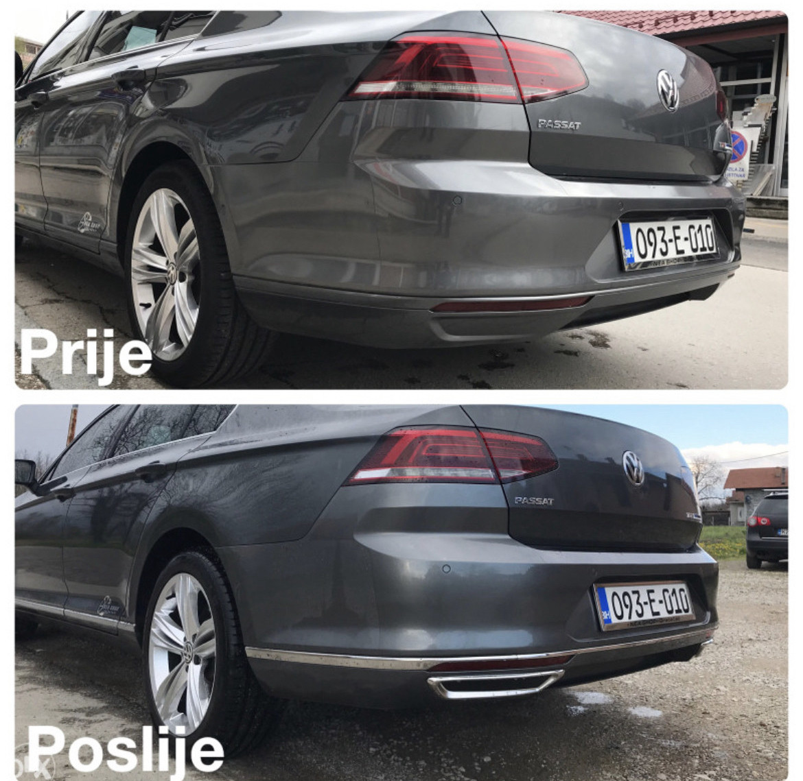 Full chrom lajsne Passat 8 Passat B8 HIGHLINE
