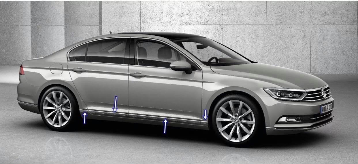 Full chrom lajsne Passat 8 Passat B8 HIGHLINE