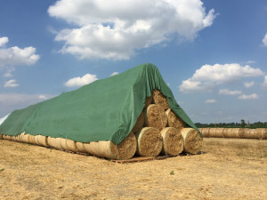 Pokrivač prekrivač za rolo bale Protex Ulith 13x25m