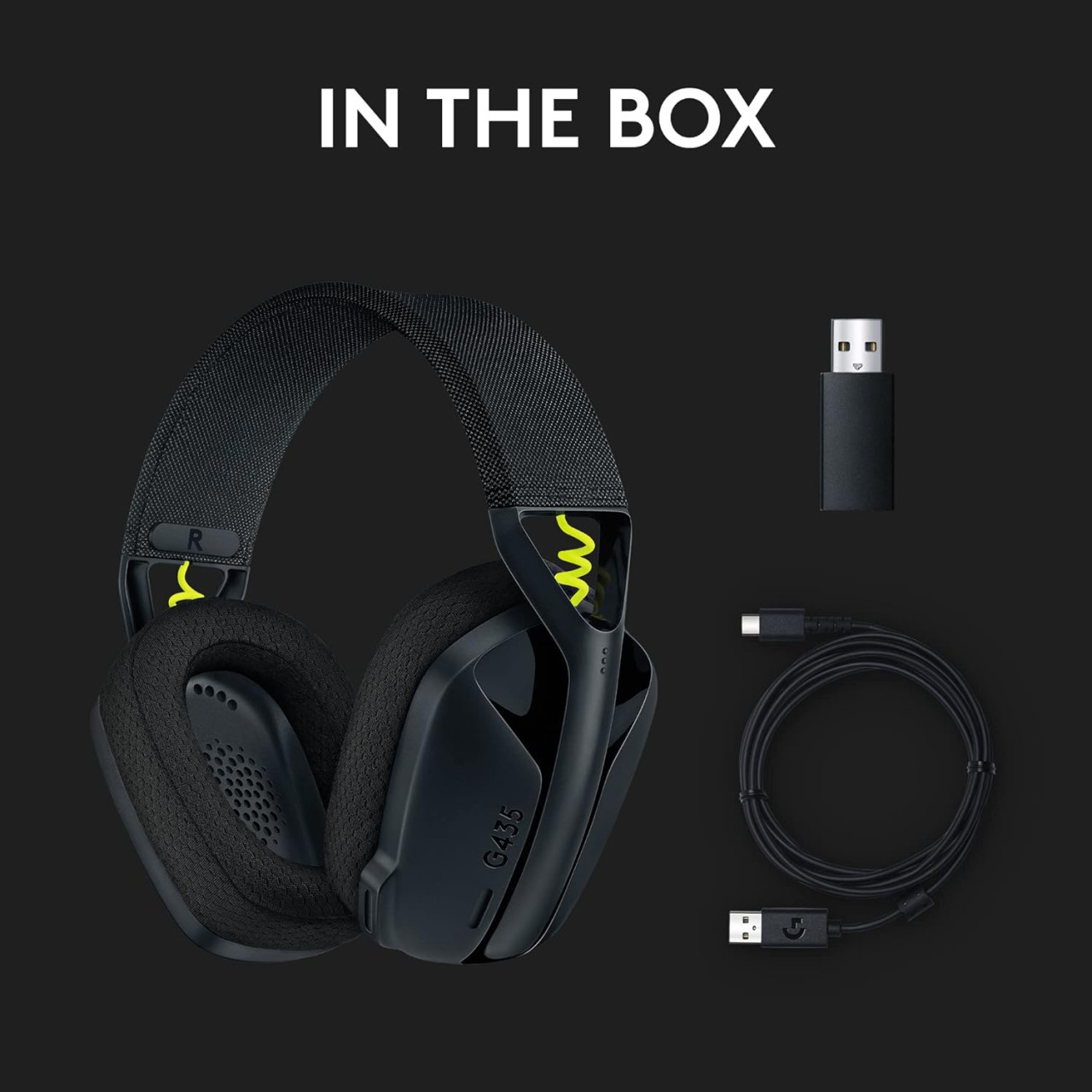 LOGITECH G435 LIGHTSPEED Wireless Gaming Headset